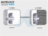 BLOCKSHAFT Gatelock SERRANDE  - 1 Lucchetti con 3 Chiavi