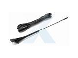 ANTENNA TETTO ASTA ANTIVENTO cm40 - ATTACO 8mm - CON CAVO cm450