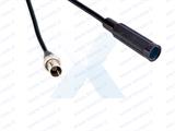 CAVO ADATTATORE ANTENNA CHRYSLER FEMMINA - USCITA DIN FEMMINA