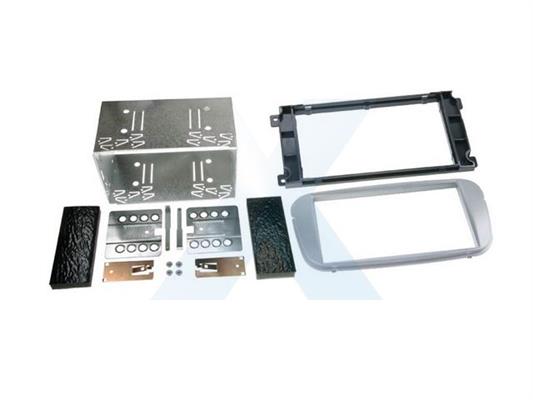 KIT PER SISTEMA DOPPIO DIN FORD FOCUS '07>'11 - SILVER