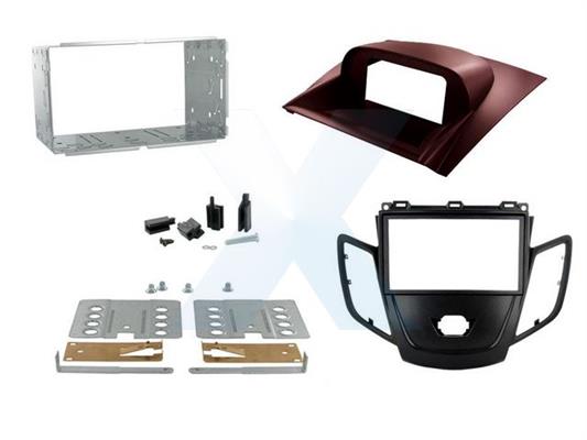 KIT PER SISTEMA DOPPIO DIN FORD FIESTA '08 NERA + CUPOL. BORDEAUX