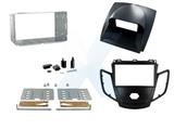 KIT PER SISTEMA DOPPIO DIN FORD FIESTA '08 NERA + CUPOL. GRIGIO