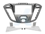 KIT PER SISTEMA DOPPIO DIN FORD TRANSIT CUSTOM 11/'12> GRIGIO