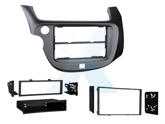 KIT PER SISTEMA DOPPIO DIN HONDA JAZZ '09>'12 - GRIGIO CHIARO