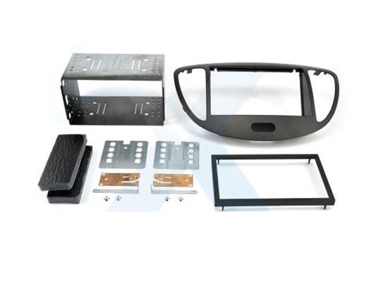 KIT PER SISTEMA DOPPIO DIN HYUNDAI I10 '08>'14 - NERO