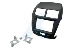 KIT PER SISTEMA DOPPIO DIN  MITSUBISHI ASX '13> - NERO