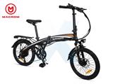 MACROM - E-BIKE MILANO 2.0 - 20 PIEGHEVOLE - COLORE NERO