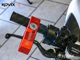 KOVIX- BLOCCO LEVA DEL FRENO CON ALLARME DA 120DB - ROSSO