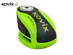 KOVIX- BLOCCADISCO SONORO 120dB - PIN 10mm - FLUO GREEN