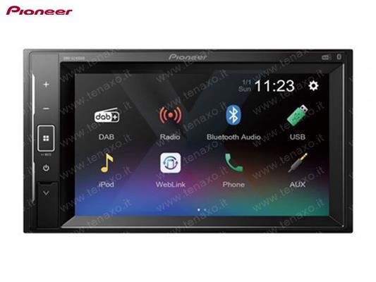 PIONEER - Monitor 2din disp 6,2 NO CD-DVD 50x4, ingr AV USB