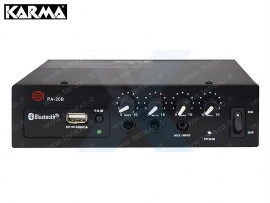 AMPLIFICATORE BT/USB 12 V 20W - PROGETTATO PER AUTOMEZZI