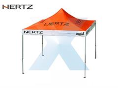 HERTZ GAZEBO 02 - HERTZ ALLUM. GAZEBO 3x3m