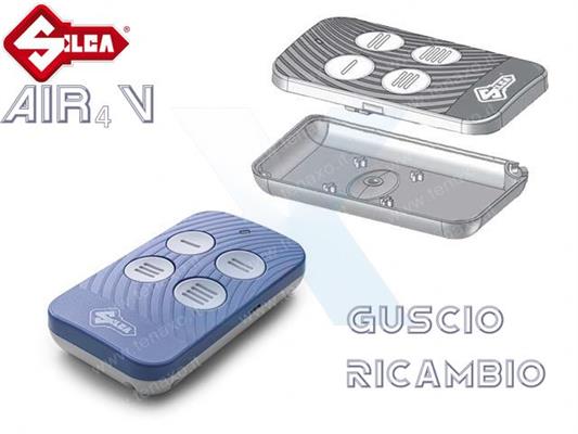 GUSCIO VUOTO PER REMOTE AIR4 V CELESTE/BIANCO