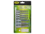 SET DI INSERTI POLIGONALI 100mm:M12,M13,M14 - 90MM:M6,M7,M8,M10