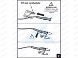 CAVO DI CONNESSIONE RAPIDA PER MINI FUSIBILI A LAMA - Conf. 10pz