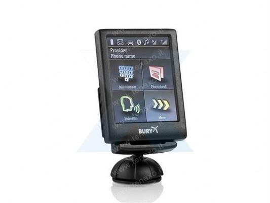 BURY - SISTEMA VIVAVOCE BLUETOOTH CON DISPLAY TOUCHSCREEN COLORI