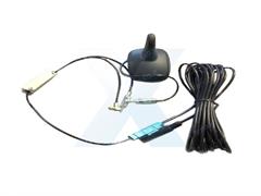 ANTENNA A TETTO SHARK AM/FM+DAB SMB F. 90° CAVO L=450cm+Diplexer