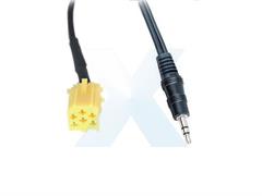 AUX-IN MINI ISO GIALLO  > JACK 3,5