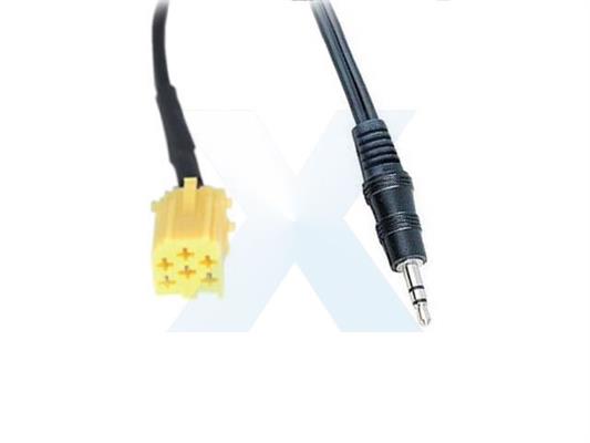 AUX-IN MINI ISO GIALLO  > JACK 3,5