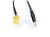 AUX-IN MINI ISO GIALLO  > JACK 3,5