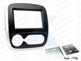 KIT PER SISTEMA DOPPIO DIN RENAULT TRAFIC '14 - NERO & SILVER