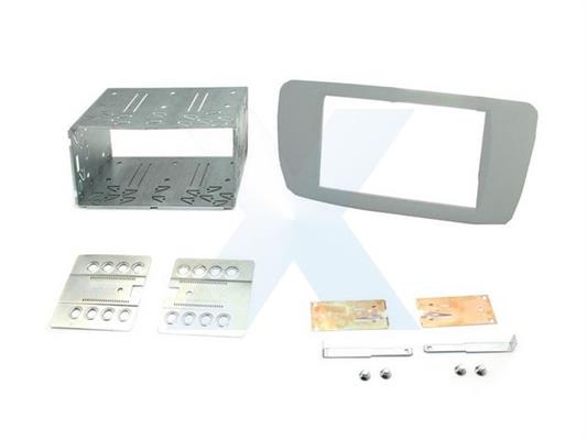 KIT PER SISTEMA DOPPIO DIN SEAT IBIZA '08>'14 - GRIGIO