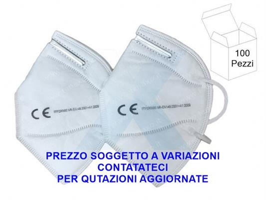 CF100 MASCHERE PROTETTIVE AUTOFILTRANTE FFP2