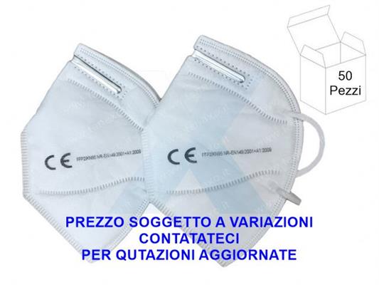 CF50 MASCHERA PROTETTIVA AUTOFILTRANTE FFP2