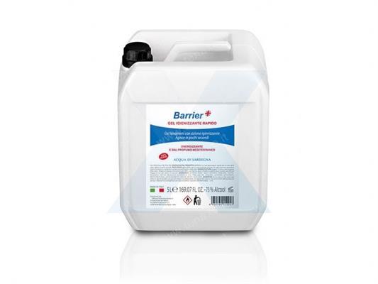 BARRIER+ Gel lavamani ad azione igienizzante 5 litri - Blu