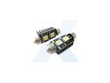 COPPIA DI LAMPADE LED - T11 CAN BUS 12V 41mm con dissipatore