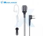 MA31-L PRO - MICROFONO CON AURICOLARE PNEUMATICO PRESA 2 PIN Midland