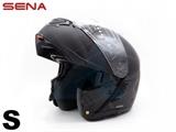 SENA-CASCO CON BLUETOOTH E MESH, MODULARE, NERO, TAGLIA S