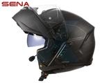 SENA-CASCO CON BLUETOOTH E MESH, MODULARE, NERO, TAGLIA S