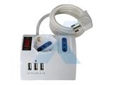 MULTIPRESA 3 POSTI + 3 USB - SPINA 16A