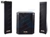 KIT DIFFUSORI 900W - UN SUBWOOFER E DUE SATELLITI E DUE TREPPIEDI