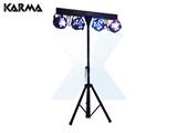 XPERFORMER BAR  KIT 4 FARI EFFETTI LUCE E TREPPIEDE BARRA INTERF.DMX