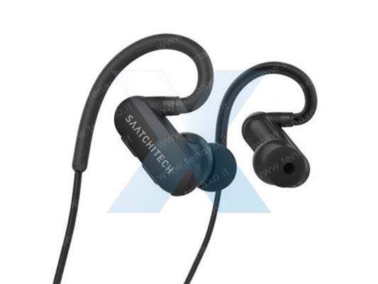 AIRICOLARE SPORT WIRELESS CON MICROFONO - NERO