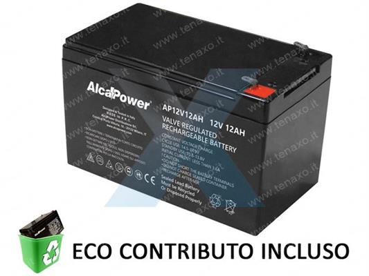 Batteria al piombo ricaricabile ermetica 12V 12Ah