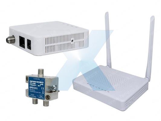 KIT MASTER-SLAVE LAN+WI-FI 100Mbit DP DOC CON 1DPDC002+DPDC012+2 MX