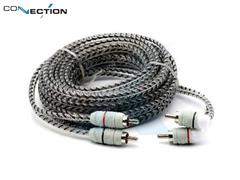 CONNECTION - STEREO RCA CABLE 550cm