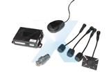 KIT SENSORI PARCHEGGIO 12V CON 4 TESTINE - INSTALLAZ. FLUSH-MOUNT