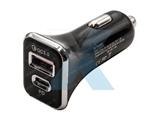 ADATTATORE DA ACCENDISIGARI 1 PRESA USB + 1 PRESA TYPE C - 38W A+C