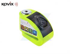 KOVIX-BLOCCADISCO SONORO 110DB - PERNO 6mm - FLUO VERDE