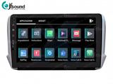 AUTORADIO CUSTOM-FIT PEUGEOT 2008 e 208 8 CORE 4+64GB