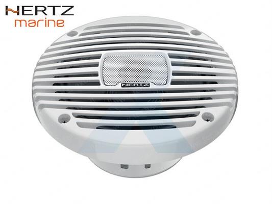 HERTZ MARINE - COPPIA COASSIALI 165mm CON GRIGLIA - BIANCO