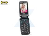 TELEFONO CELLULARE CON APERTURA A CONCHIGLIA FLEX 50 C - NERO