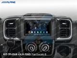 ILX705D ALPINE - Monitor alpine 2 Din car play, display HD 7