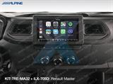 ILX705D ALPINE - Monitor alpine 2 Din car play, display HD 7